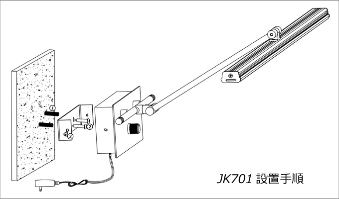 JK701設置手順