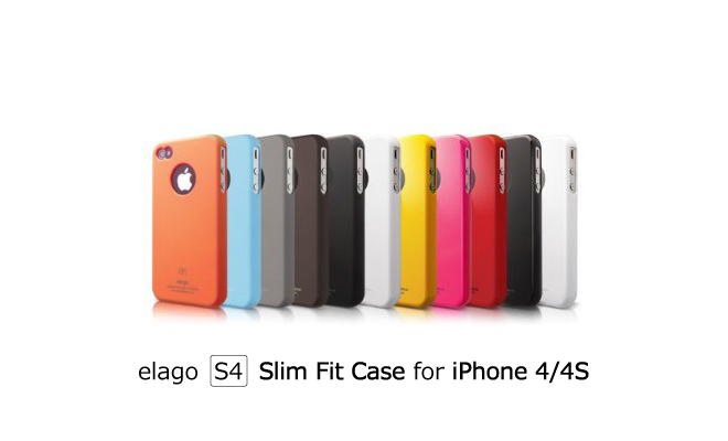 elago iPhone4/4S用スリムフィットケース